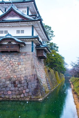 Téléchargez les photos : Dans la zone du château de Kanazawa de Kanazawa City, Japon
. - en image libre de droit