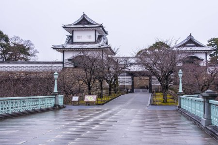 Dentro de la zona en Kanazawa Castillo de Kanazawa City, Japón
.