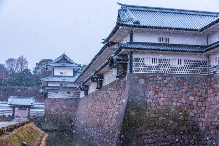 Téléchargez les photos : Dans la zone du château de Kanazawa de Kanazawa City, Japon
. - en image libre de droit