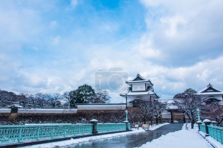 Photo for Inside the area in Kanazawa Castle of Kanazawa City, Japan. - Royalty Free Image