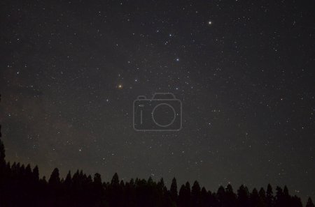 Foto de Galaxia de la vía láctea en el cielo nocturno - Imagen libre de derechos