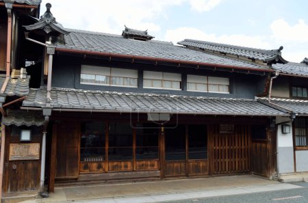 Photo for View of the temple building, traditional japanese architecture - Royalty Free Image
