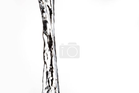Photo for Water splash on white background - Royalty Free Image