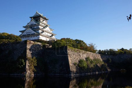 Téléchargez les photos : Château d'Osaka à Osaka, Japon - en image libre de droit