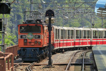 Photo for Kurobe Gorge Railway, Kurobe, Toyama, Japan - Royalty Free Image