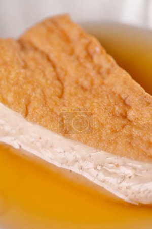 Foto de Comida japonesa Atsuage, grueso bloque de tofu frito - Imagen libre de derechos
