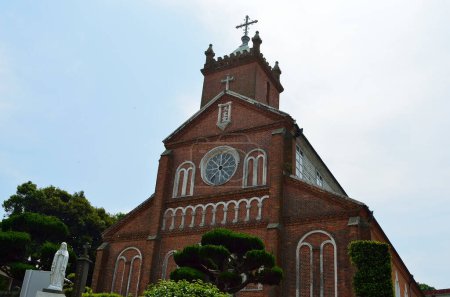 Téléchargez les photos : Eglise catholique Kuroshima à Nagasaki, Japon - en image libre de droit