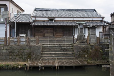 traditional Japanese architecture in old city of Katori in Chiba prefecture.