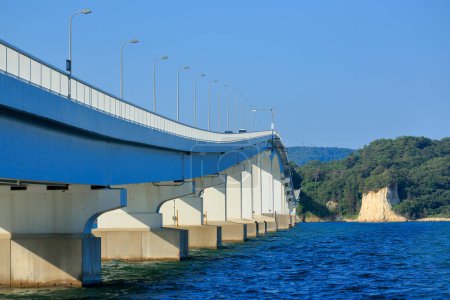 Photo for Bridge, Notojima oohashi, Ishikawa, Japan - Royalty Free Image