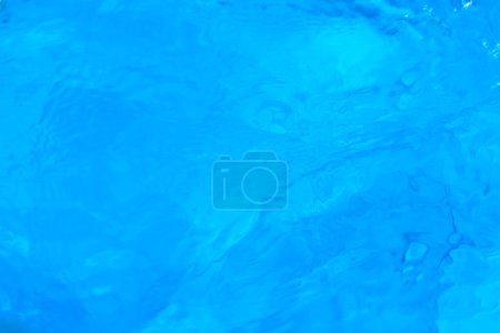 Foto de Textura de agua azul con burbujas - Imagen libre de derechos