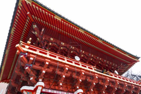Photo for Zuishin-mon, the two-storey main gate, the entrance to Kanda Shrine, Chiyoda, Tokyo, Japan - Royalty Free Image