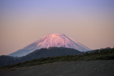 Photo for Mount fuji in the winter season - Royalty Free Image