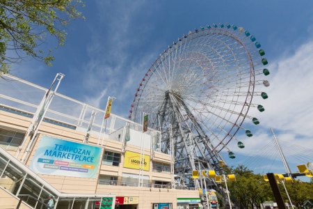 Photo for Tempozan Giant Ferris Wheel, Osaka, Japan - Royalty Free Image