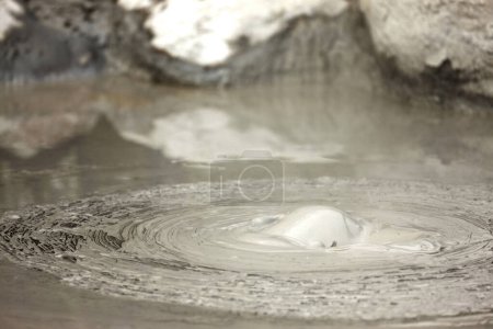 Photo for Hot spring water at Beppu, Oita-shi, Kyushu, Japan - Royalty Free Image