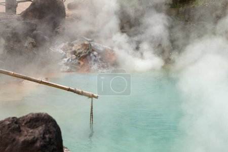 Photo for Hot springs in yellowstone national park in wyoming - Royalty Free Image