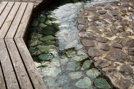 Foto de Agua termal en Beppu, Oita-shi, Kyushu, Japón - Imagen libre de derechos