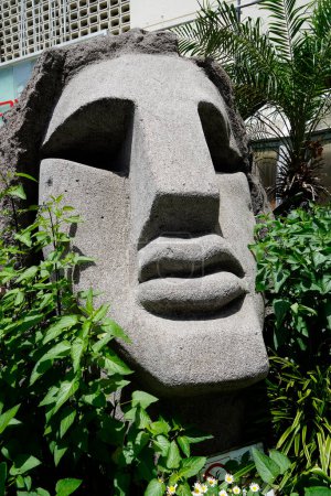 Photo for Moyai Statue in Shibuya City, Tokyo, Japan - Royalty Free Image