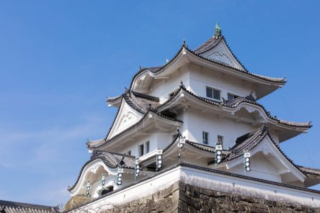 Castillo de Iga Ueno en Mie, Japón, Asia.