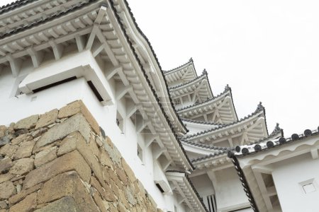 Téléchargez les photos : Château Himeji classé au patrimoine mondial de l'UNESCO - en image libre de droit