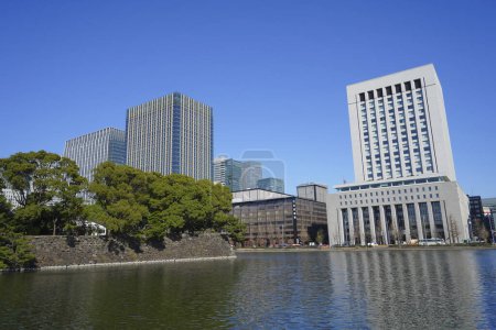 Tokyo Hibiya-bori - Kaiserpalast, Japan
