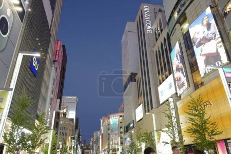 Photo for Modern architecture of tokyo city at twilight time, Japan - Royalty Free Image