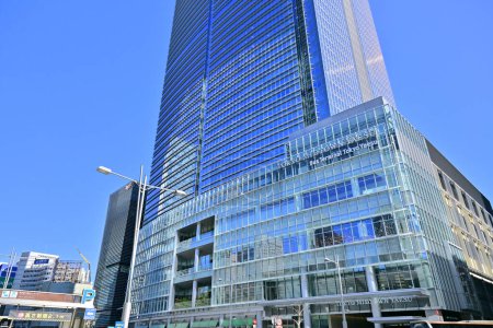 Photo for Business buildings at Tokyo Midtown, Japan. Daytime view - Royalty Free Image