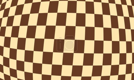 Illustration for Chess board seamless vector background. - Royalty Free Image