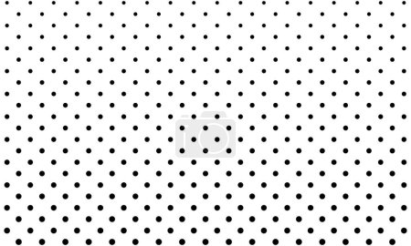 Vector Gradient Halftone Pattern Staggered Dots Overlay on Transparent Background
