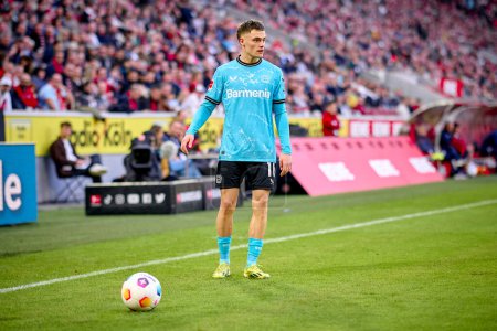 Photo for COLOGNE, GERMANY - 3 MARCH, 2024: Florian Wirtz during The football match of Bundesliga 1. FC Koeln vs Bayer 04 Leverkusen at Rhein Energie Stadion - Royalty Free Image