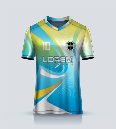 Illustration for Background for sports jersey, soccer jersey, running jersey, racing jersey, grain pattern, diagonal stripes - Royalty Free Image