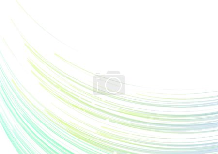 Ilustración de Fondo de textura de onda verde claro - Imagen libre de derechos