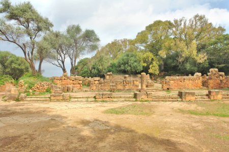 Foto de Ruinas de la ciudad romana de Tipaza en Argelia - Imagen libre de derechos