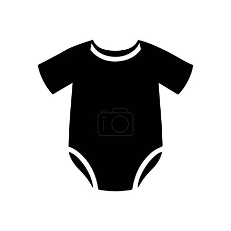 Costume bébé vêtements d'enfance.Modèle vectoriel design de style.