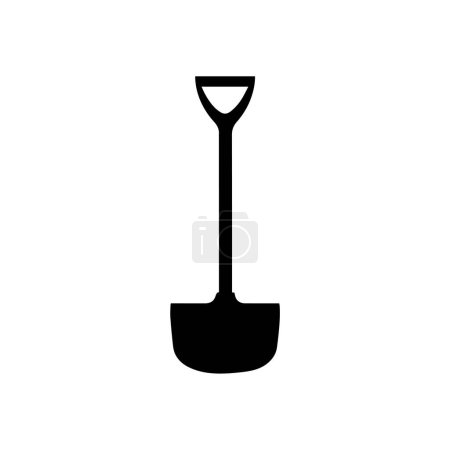 Shovel handel icon. Illustration vector color design.