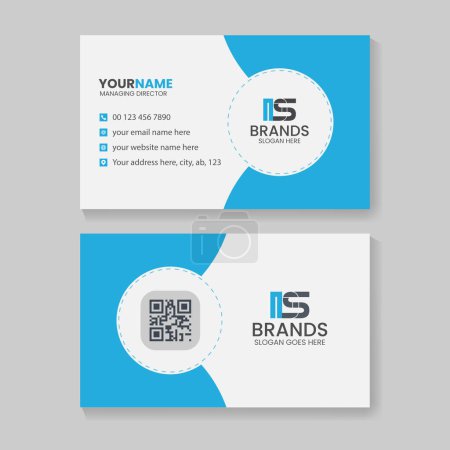 Professional Clean and stylish, Creative Business card template design