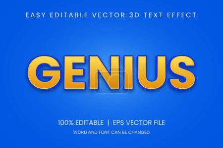 3D-Typografie editierbarer Texteffekt