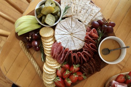 Photo for Charcuterie board at party - Royalty Free Image