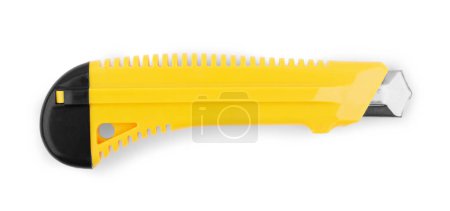 Photo for Set of colorful stationery knife on a white background - Royalty Free Image