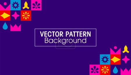 Illustration for Vector background pattern 2023 - Royalty Free Image