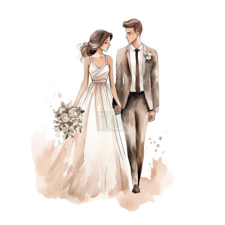 formal wear, clothing, dress, fashion, gown, wedding, wedding gown, art, person, drawing, adult, bridegroom, male, man, figurine, book, comics, publication, suit, textile, pantsuit, occasion, human being, event, environment, object, technology, cerem
