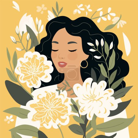 Photo for Vector illustration creative flower collection - Royalty Free Image