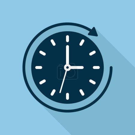 Illustration for 3D Realistic Clock Vector Flat, Alarm Clock Face Vector Isolated, Classic And Modern Glossy Clock For UI UX Design, Presentation, Website And Apps, Office Hour, Deadline Illustration, Schedule Icon - Royalty Free Image
