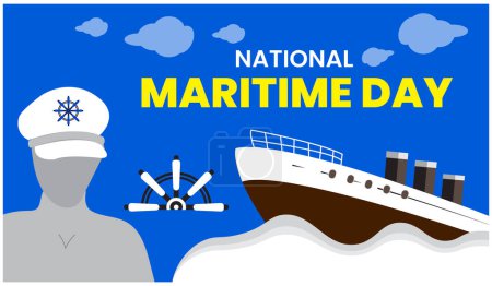 Día marítimo nacional, bandera del día internacional de la vela