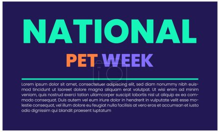 National Pet Week world paw of the month of week.