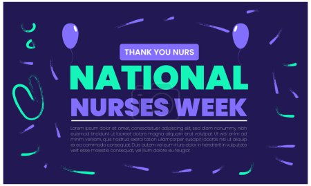 Téléchargez les illustrations : Semaine nationale des infirmières La compassion en action Faire place à l'action - en licence libre de droit