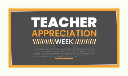 Teacher Appreciation Week Shining Stars  Honoring Teachers During  vector illustration of a background for happy teachers day.