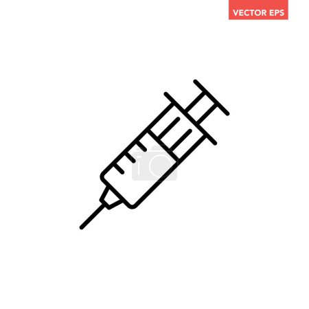 Illustration for Syringe icon design vector illustration - Royalty Free Image
