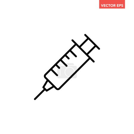 Illustration for Syringe icon design vector illustration - Royalty Free Image