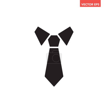 Illustration for Tie icon. vector concept illustration for design - Royalty Free Image