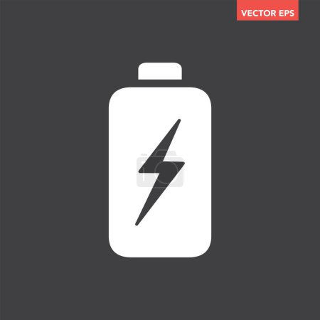 Ilustración de Diseño del icono de la batería, ilustración vectorial eps - Imagen libre de derechos